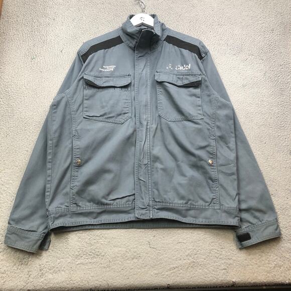 Blaklader Workwear Performance Through Understanding Jacket Mens XL Blue Gray - Picture 1 of 14